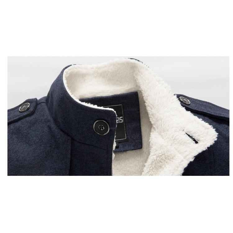 Men's Woolen Trench Coat - 3 Colors