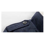 Men's Woolen Trench Coat - 3 Colors