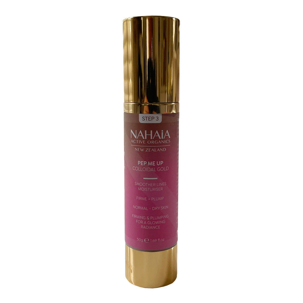 PREMIUM PEP ME UP SMOOTHER LINES MOISTURISER with colloidal gold 1.76 fl oz