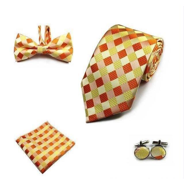 Plaid Silk Collection Sets - 19 Colors & Styles