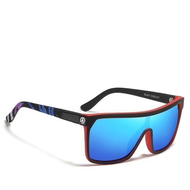 Polarized Rectangle Pattern Sunglasses