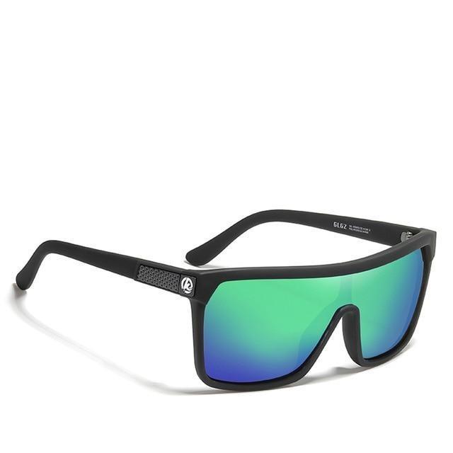 Polarized Rectangle Pattern Sunglasses