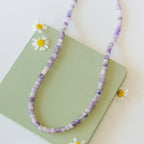 Lilac Veda Beaded Necklace