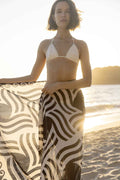 Mykonos Pareo - Midnight Swim Sun Pattern