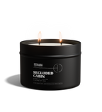 Secluded Cabin Candle 10.6 oz – Bergamot, Cedarwood & Smoked Amber