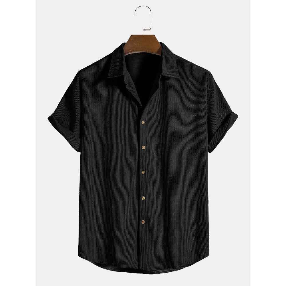 Short Sleeve Button Tee
