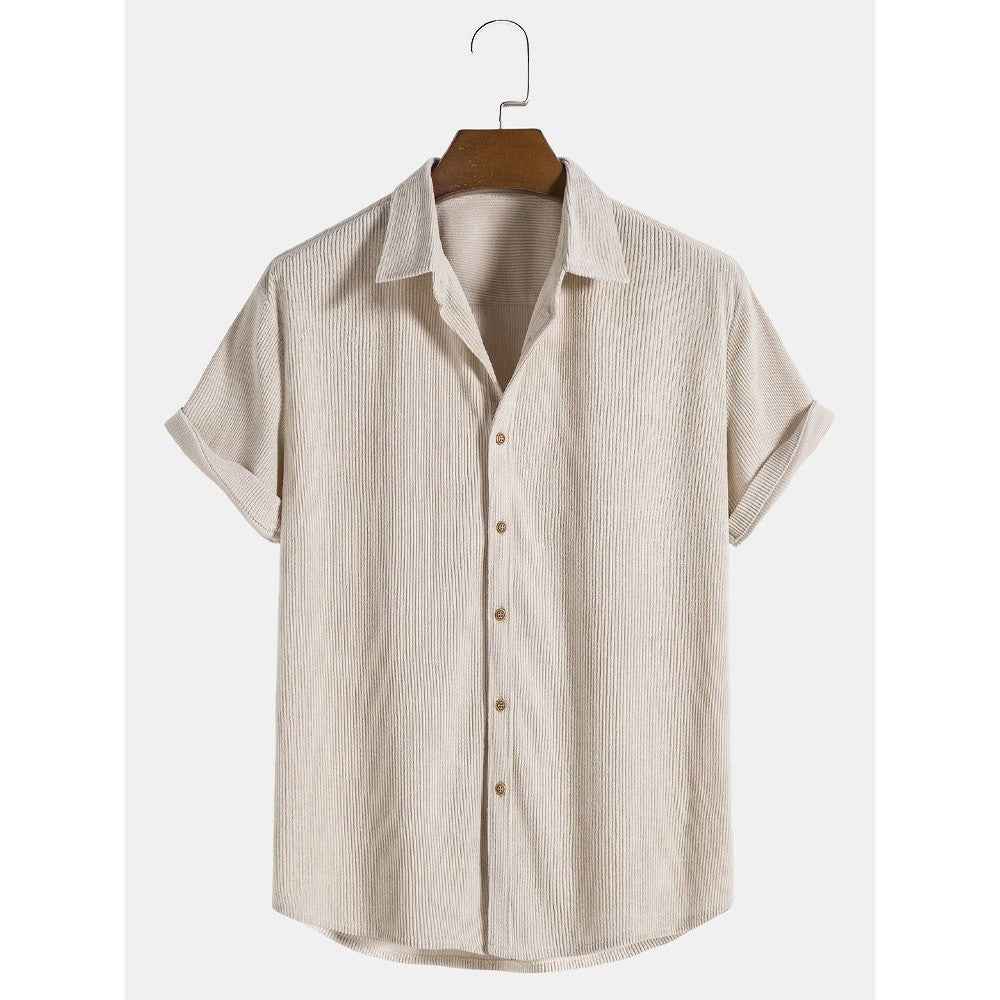 Short Sleeve Button Tee