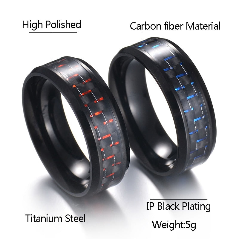 Titanium Steel Men's Ring