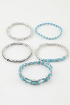 Antique Teardrop Beaded Bracelet