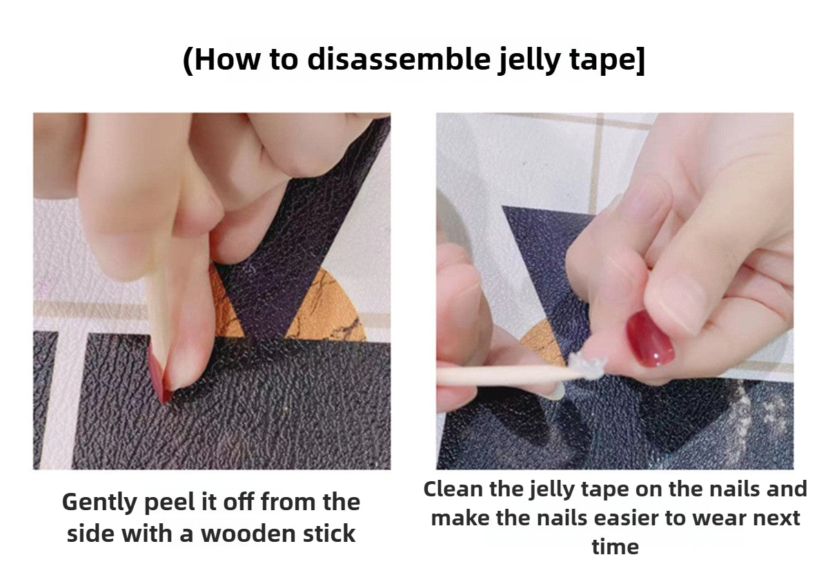 1046- Handmade press on nails fake nails removable