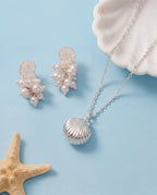 Salt + Sea Pearl Statement Earrings