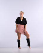 Sweater Knit Knee High Ballet Leg Warmers Luxe Black