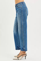 RISEN Jeans - Slouchy Cropped Barrel Jeans