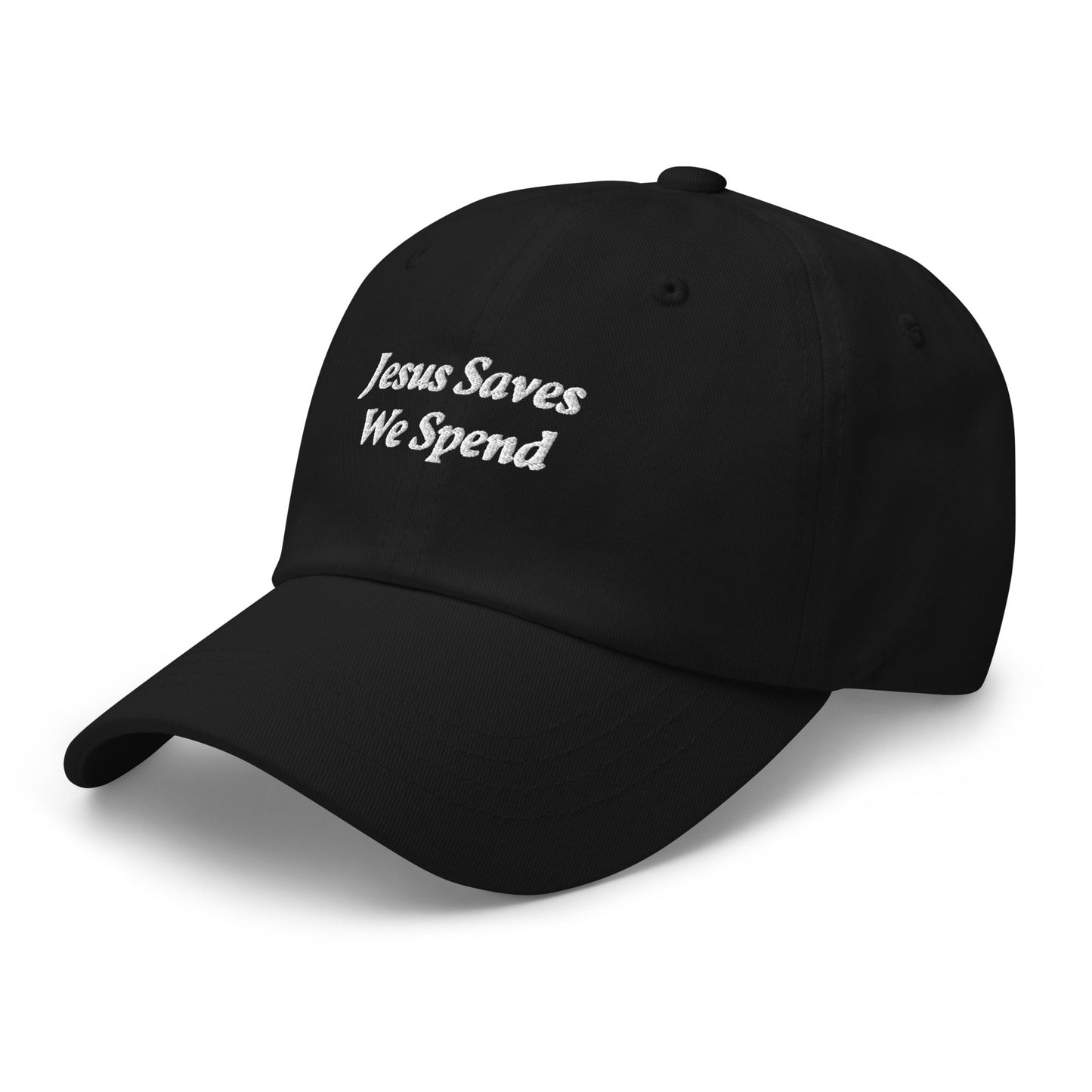 Jesus Saves We Spend Hat