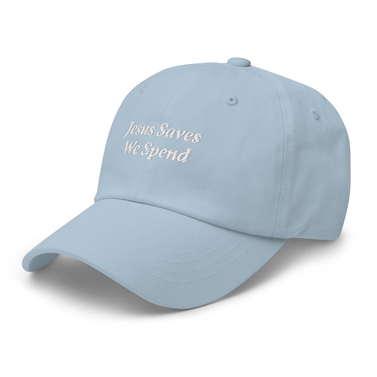 Jesus Saves We Spend Hat