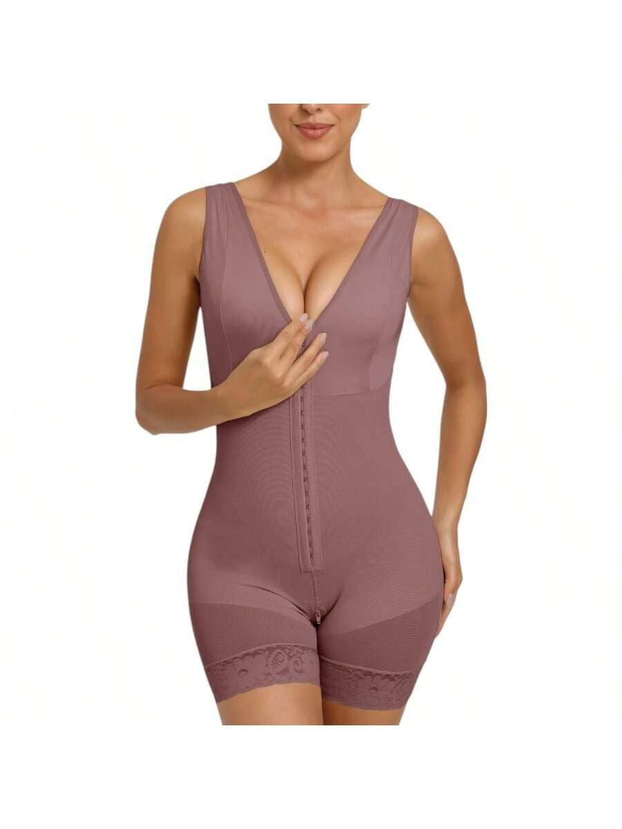 Fasjrixa Fajas Colombianas Full Body Shaper with Zipper