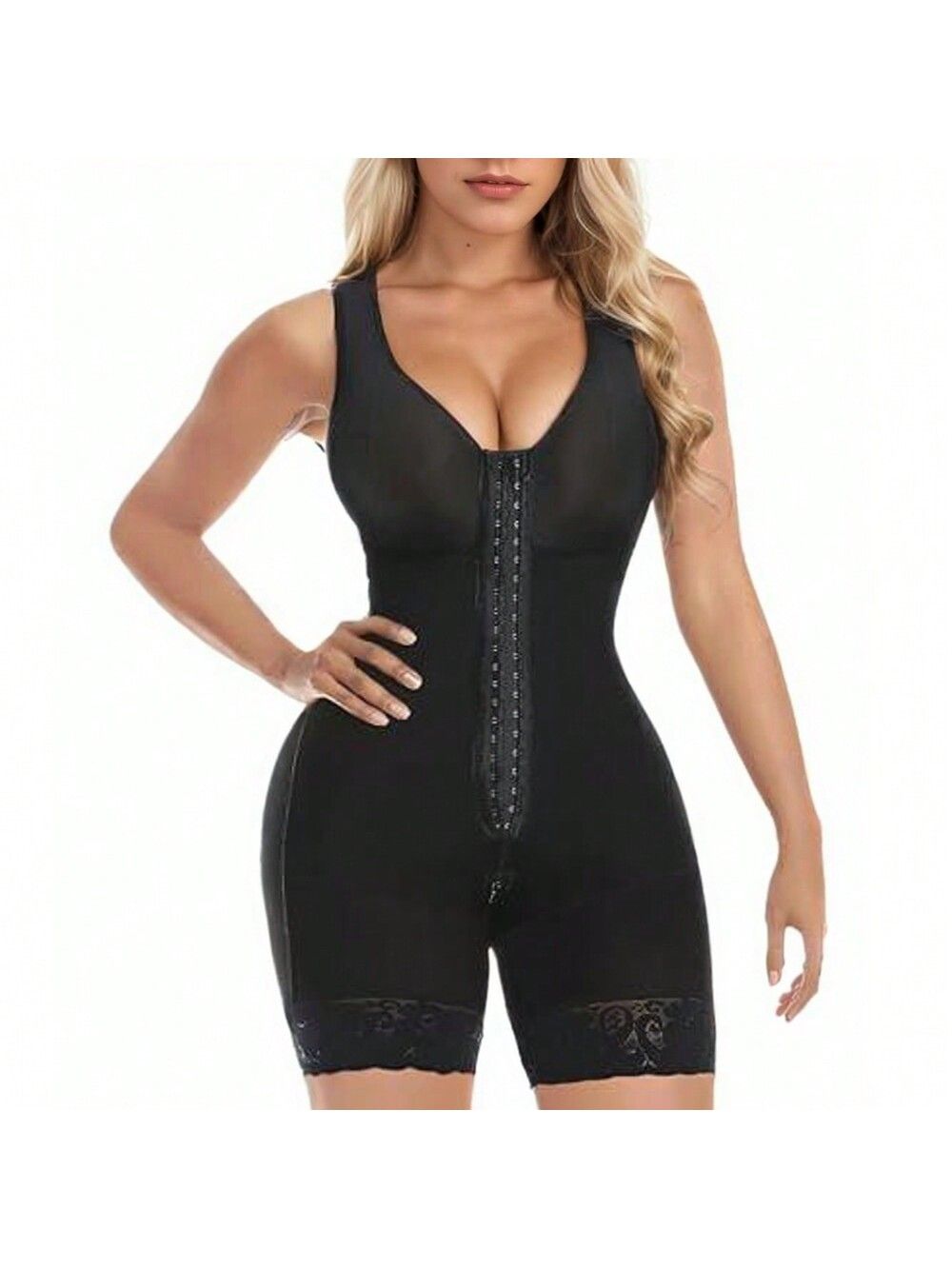 Fasjrixa Fajas Colombianas Full Body Shaper with Zipper