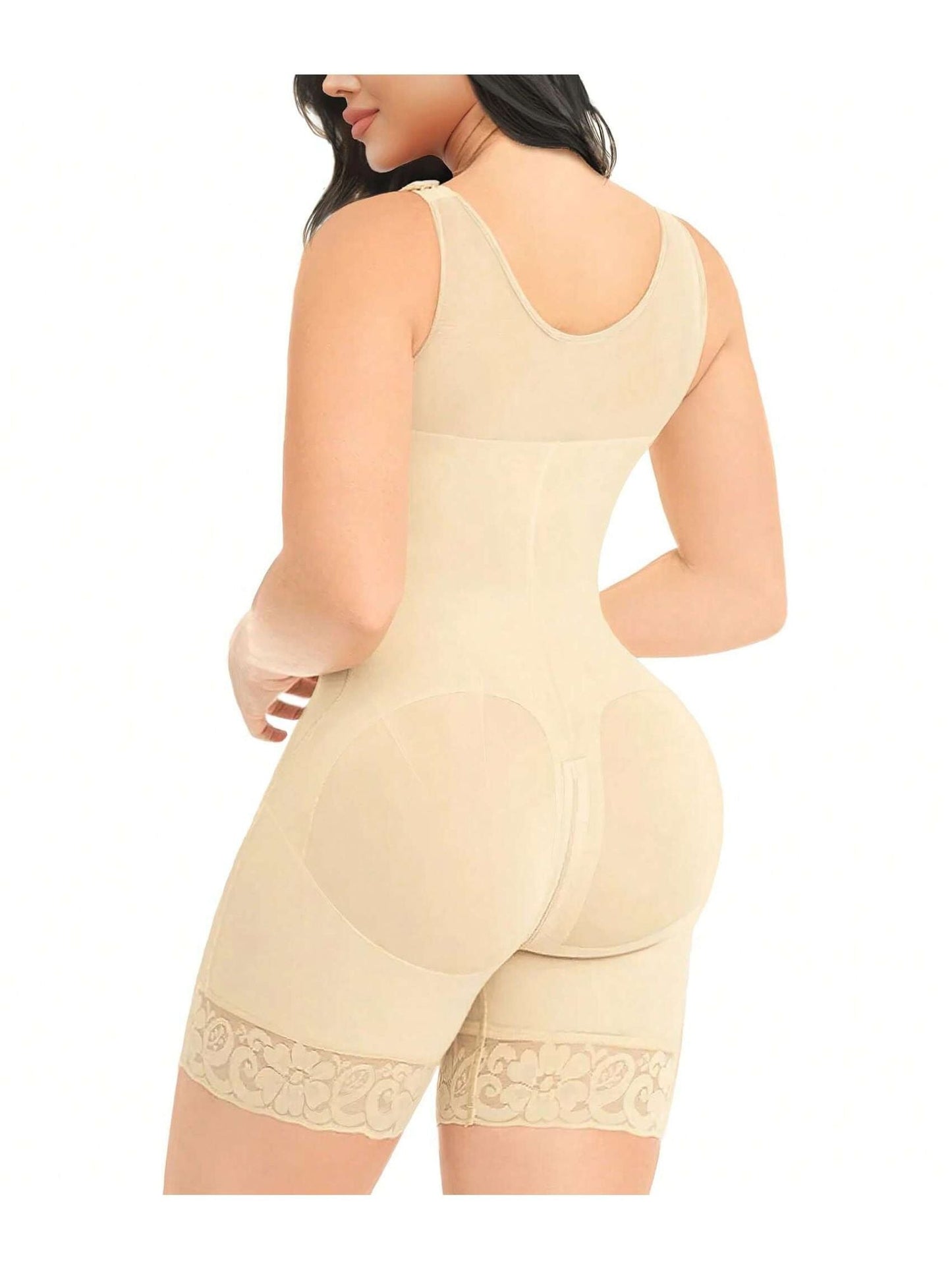 Fasjrixa Fajas Colombianas Full Body Shaper with Zipper