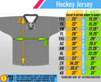 Monstropolis Monsters Hockey Jersey Sweater (Teal)