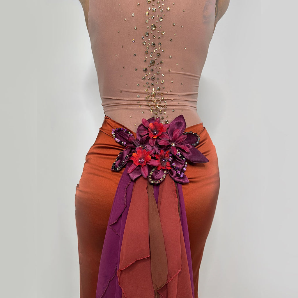 Celestial Ember Gown Evening Wear Separates Ballet Inspired Prom Dress