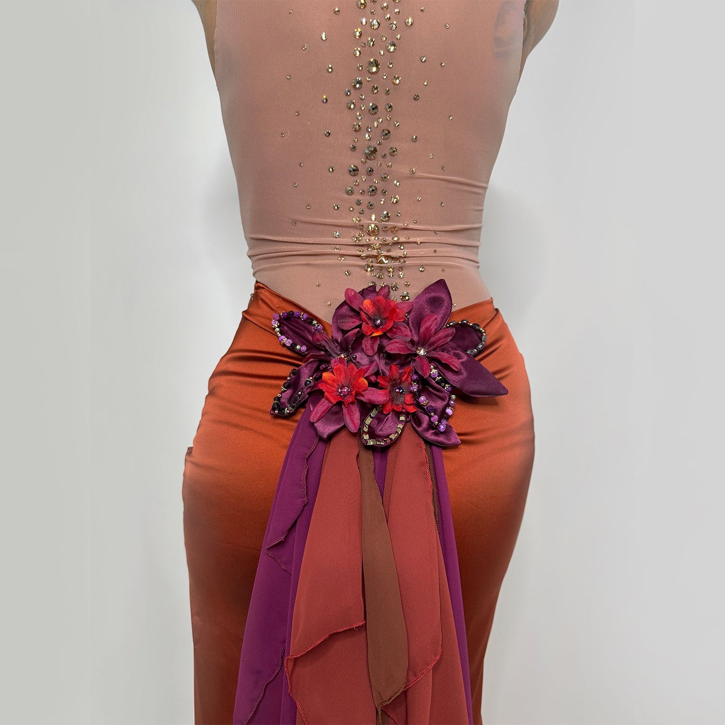 Celestial Ember Gown Evening Wear Separates Ballet Inspired Prom Dress