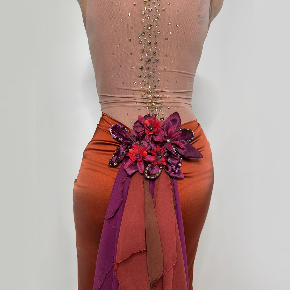 Celestial Ember Gown Evening Wear Separates Ballet Inspired Prom Dress