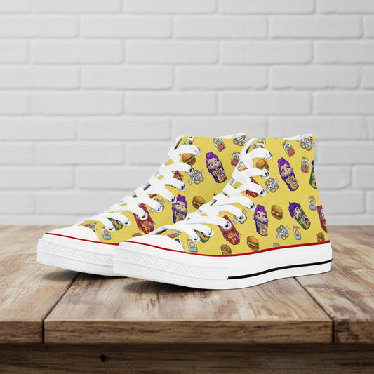 K-Pop Demon Hunters Ramen | Adult High Top Sneakers