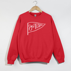 Go Team Pennant Crewneck Sweatshirt | Game Day Spirit Wear