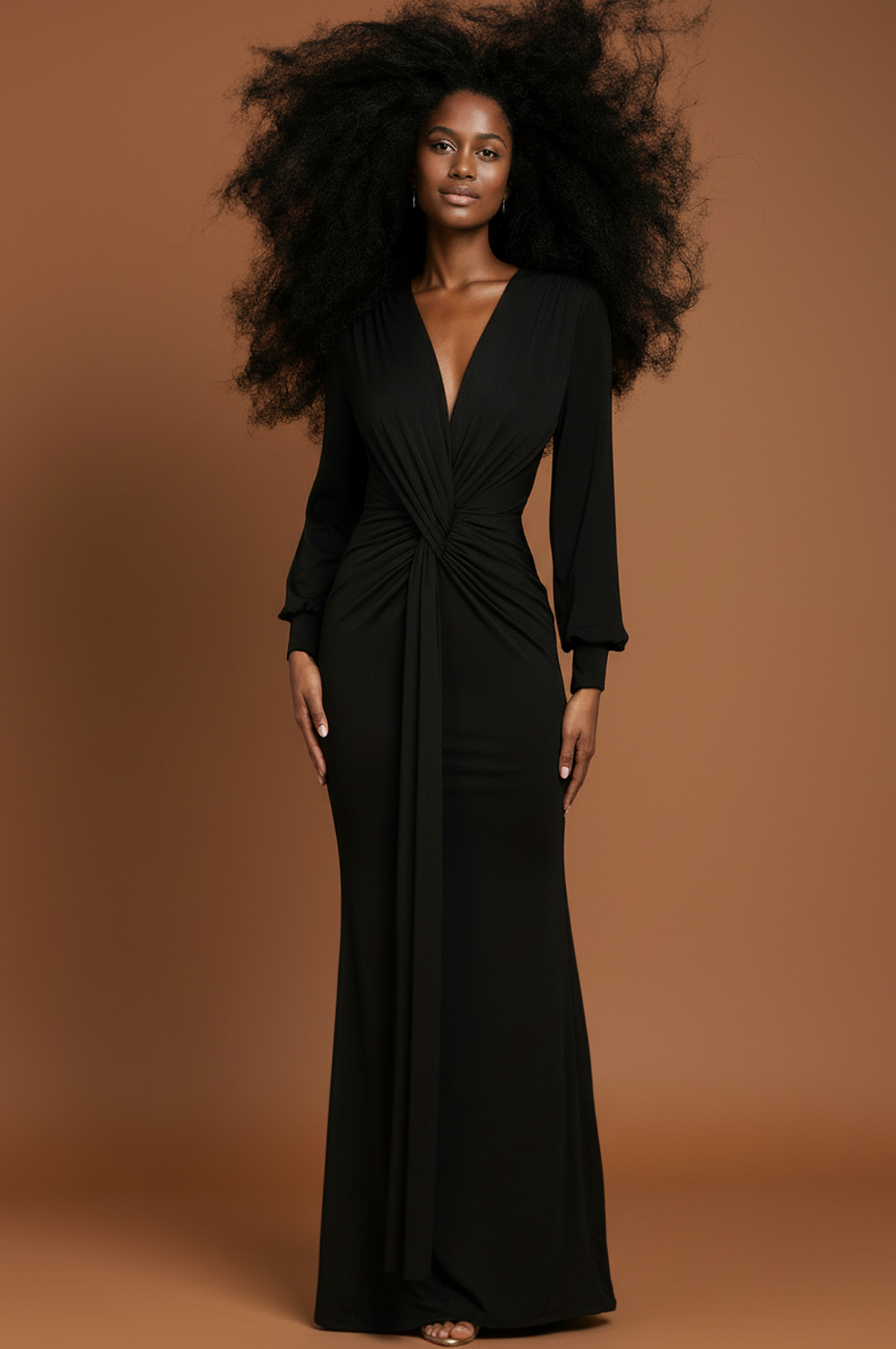 Beautiful Black Long Dress
