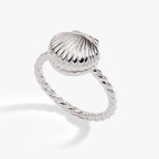 Salt + Sea 'Seashells Are Love Letters In The Sand' Locket Ring