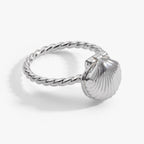 Salt + Sea 'Seashells Are Love Letters In The Sand' Locket Ring