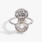 Salt + Sea 'Seashells Are Love Letters In The Sand' Locket Ring