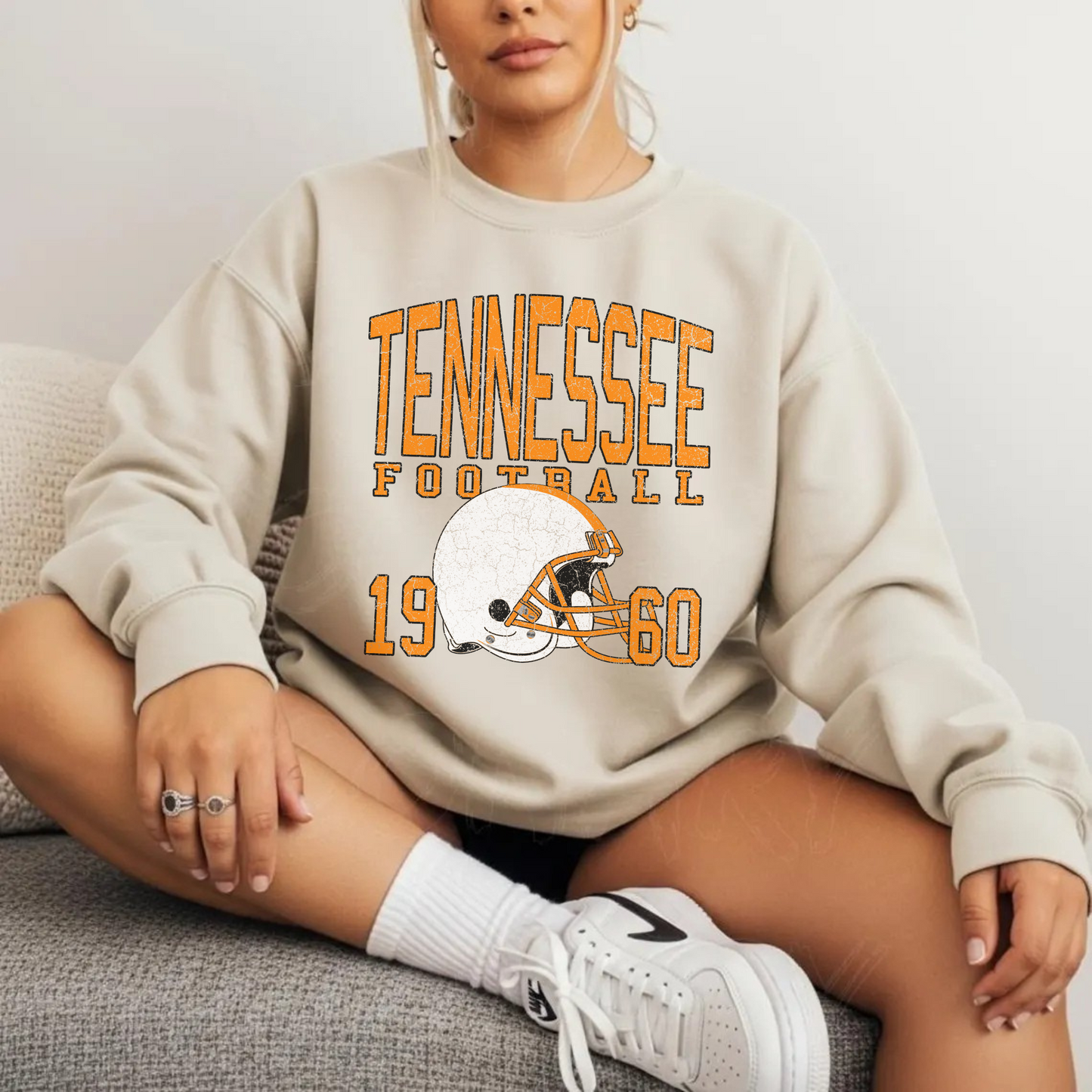Tennessee Football 1960 Vintage Crewneck Sweatshirt | Retro College Game Day Pullover