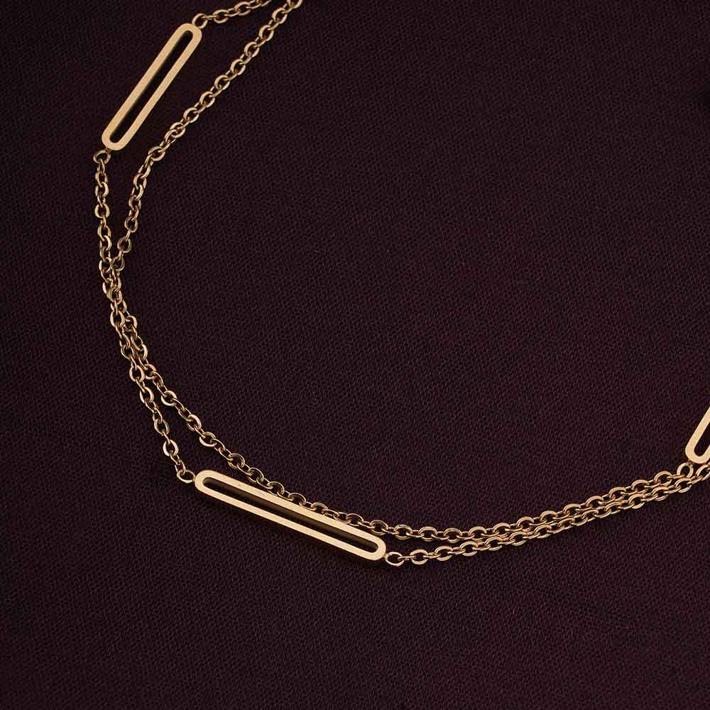 Bar Charm Bracelet