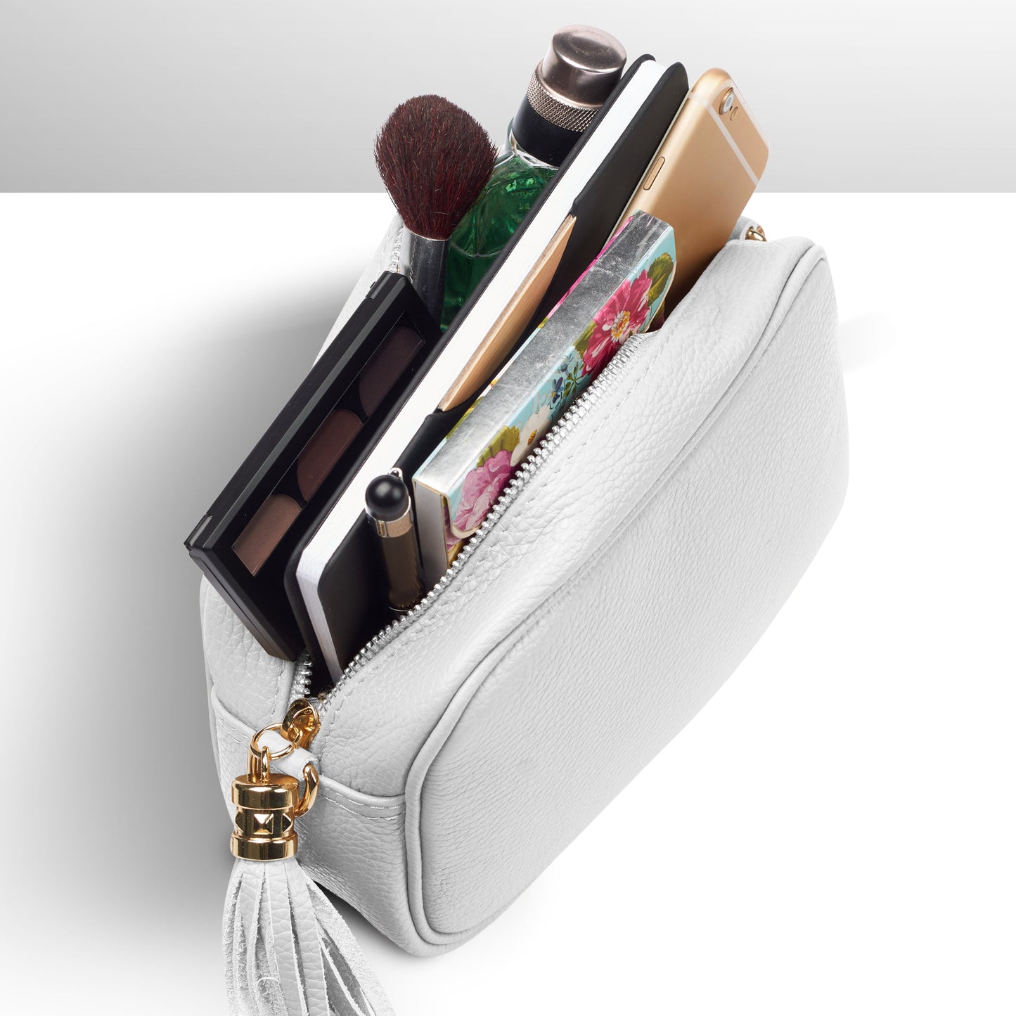 Calf Leather Crossbody Bag