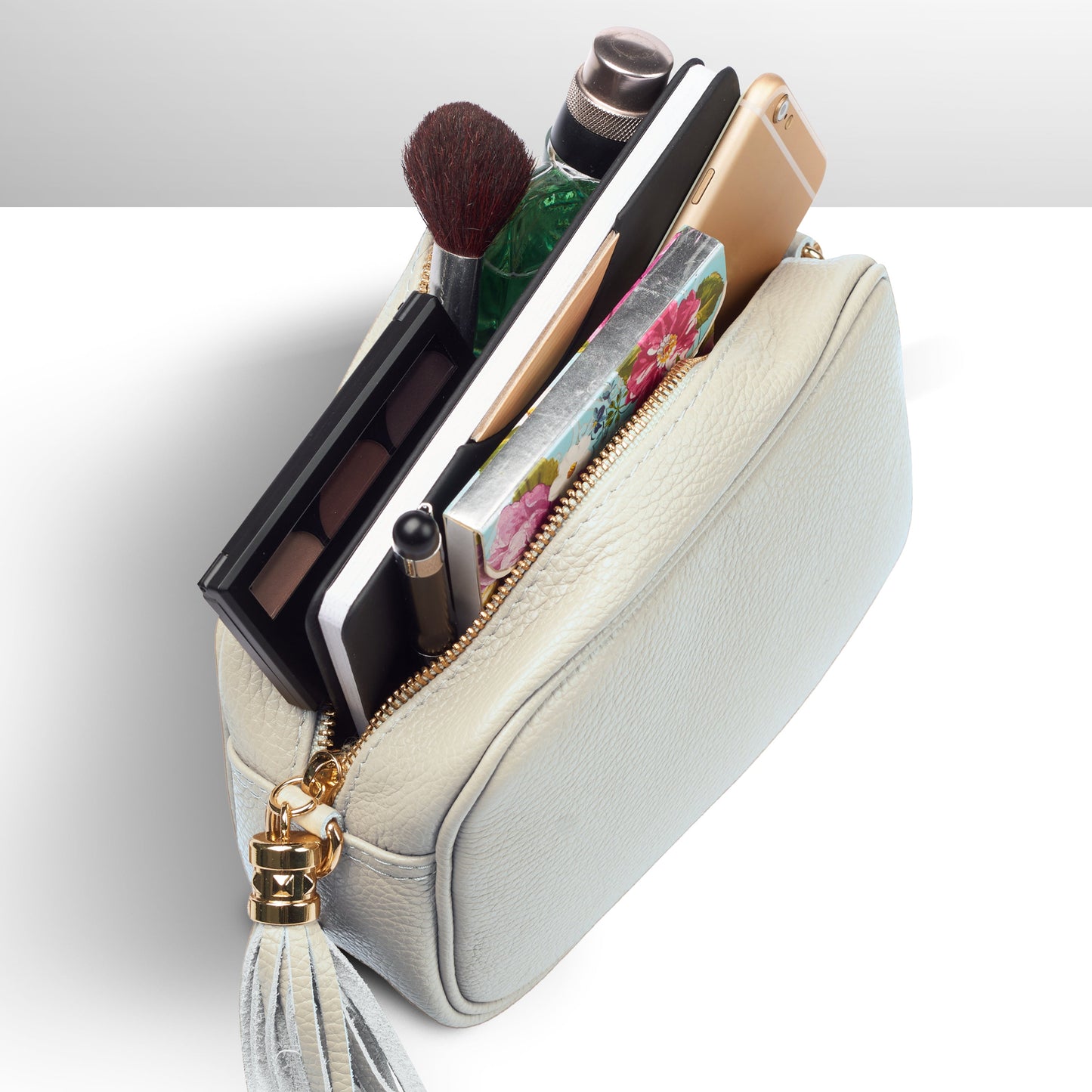 Calf Leather Crossbody Bag