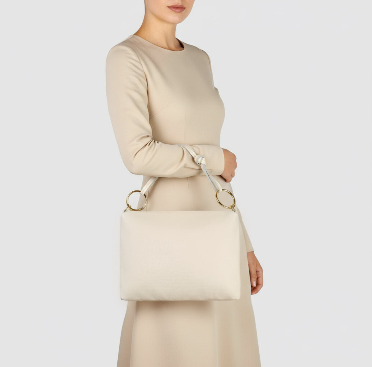 Calf Leather Shoulder Bag