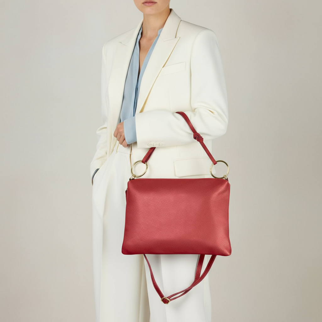 Calf Leather Shoulder Bag