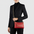 Calf Leather Crossbody Bag
