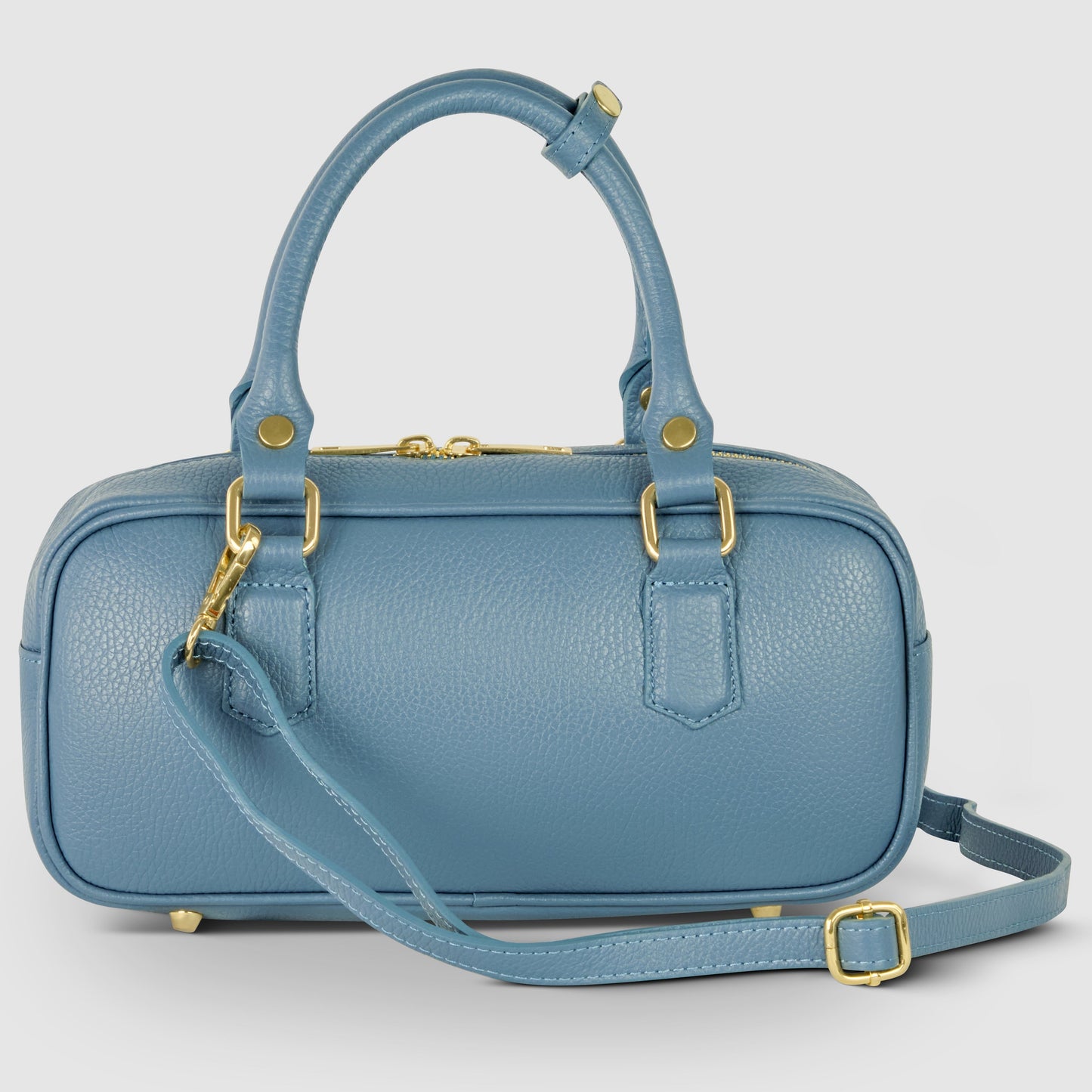 Calf Leather Top-Handle Bag