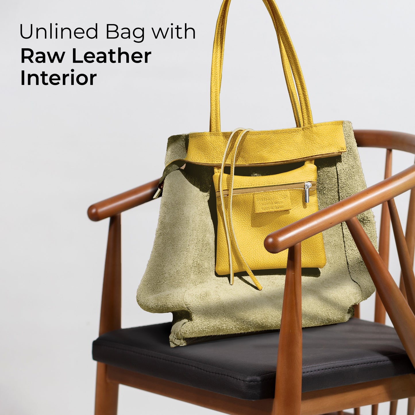 Calf Leather Tote Bag