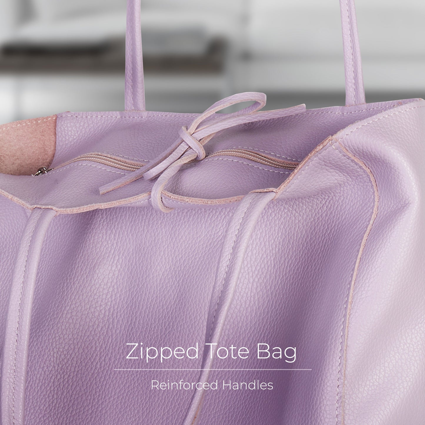 Calf Leather Tote Bag