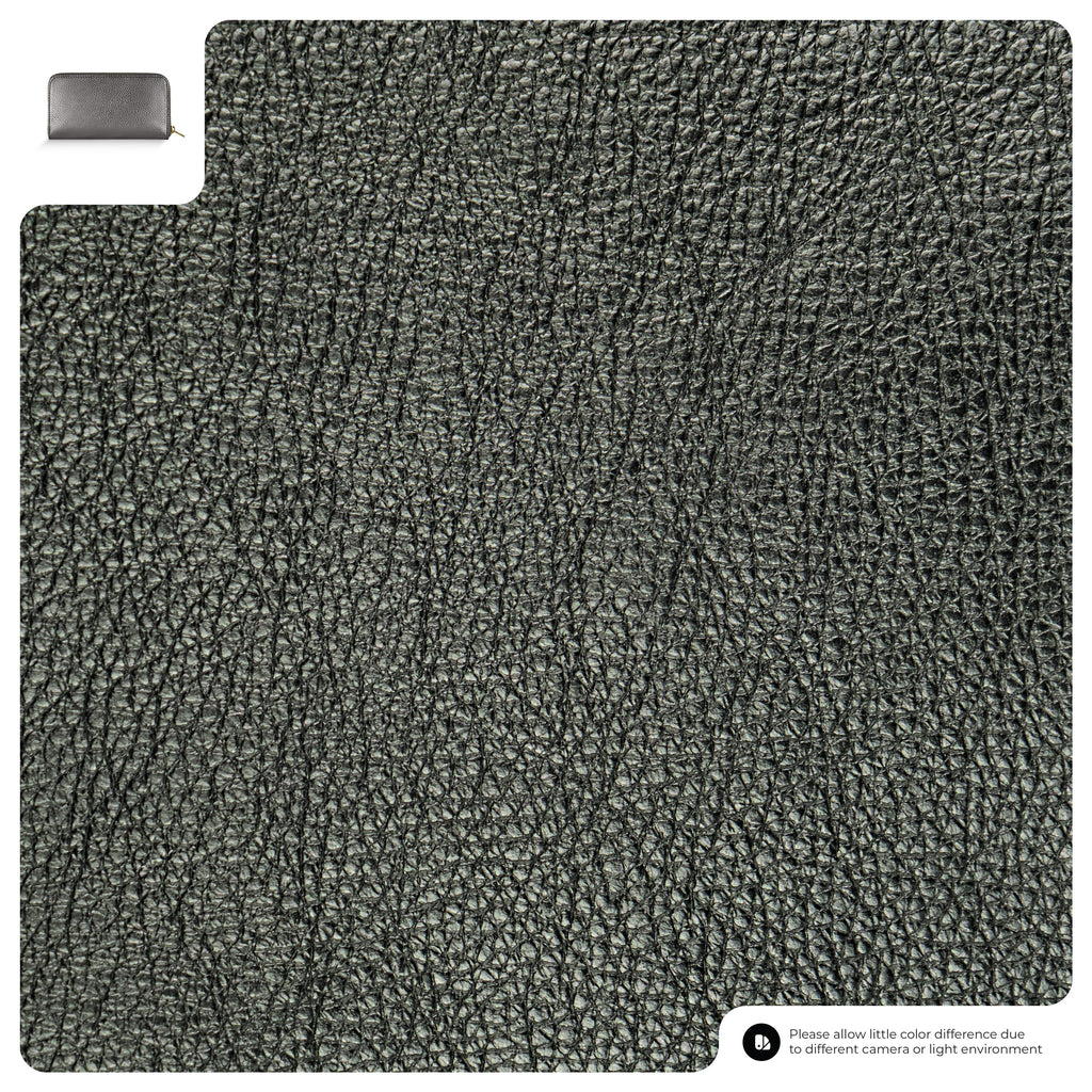 Metallic Calf Leather Wallet