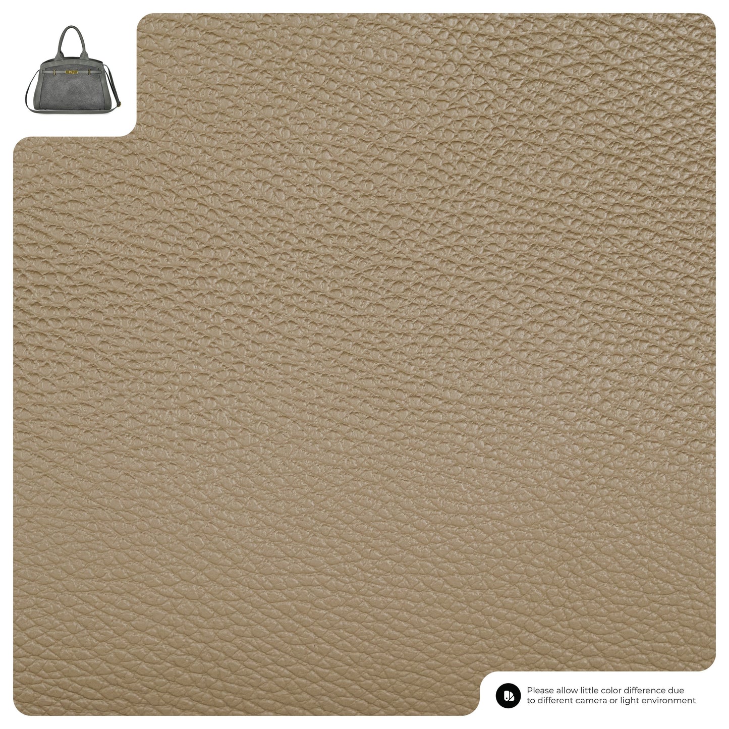 Calf & Suede Leather Top-Handle Bag
