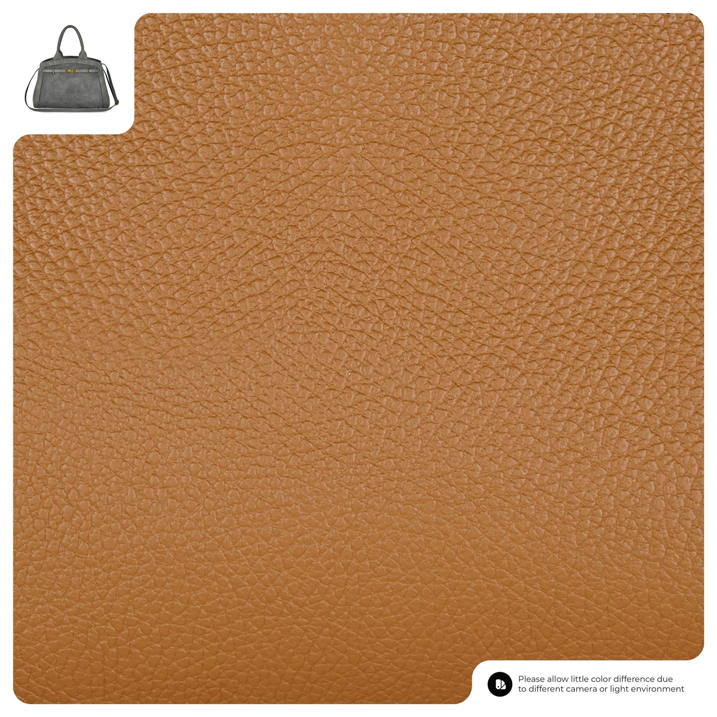 Calf & Suede Leather Top-Handle Bag
