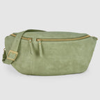 Suede Leather Crossbody Bag