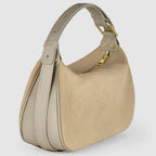 Suede Leather Crossbody Bag