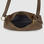 Suede Leather Crossbody Bag