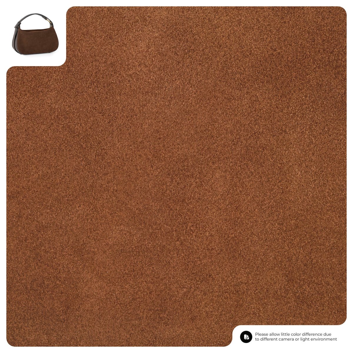 Suede Leather Crossbody Bag