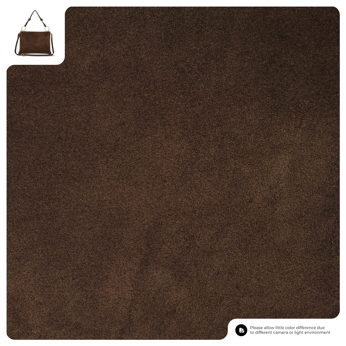 Suede Leather Shoulder Bag